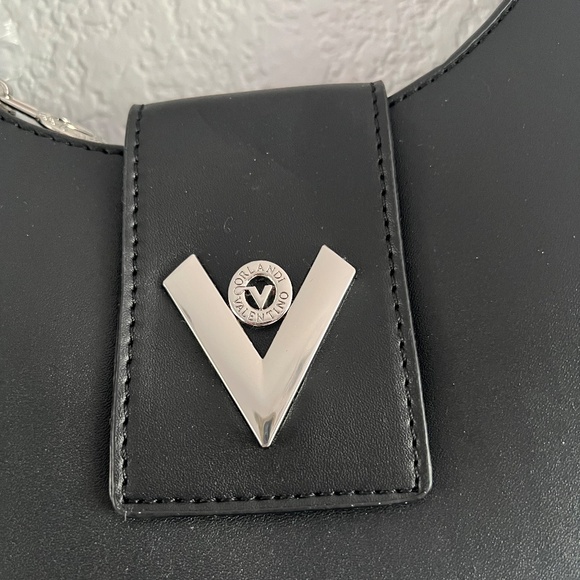 Valentino Orlandi Black Vegan Leather Bag New with Tags - Picture 7 of 12